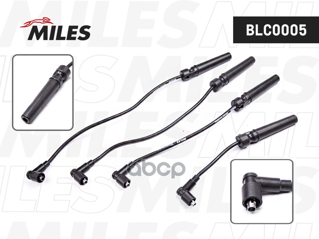 Провода зажигания высоковольтные CHEVROLET LACETTI 1.4/DAEWOO NUBIRA/NEXIA 1.6 DOHC BLC0005 Miles арт. BLC0005