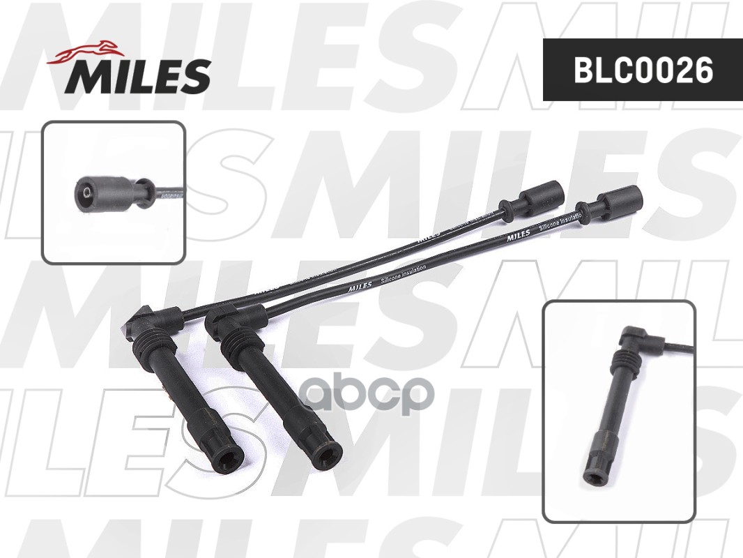 Провода зажигания высоковольтные AUDI A4 1.8 95-01/PASSAT 1.8 97-00 (SLON SLN.027) BLC0026 Miles арт. BLC0026