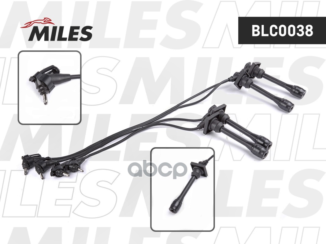 Высоковольтные провода зажигания TOYOTA COROLLA/CELICA Miles арт. BLC0038