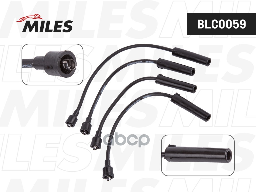Высоковольтные провода зажигания ГАЗ типа «Волга», «Газель», «Соболь», «Баргузин» с инжекторными двигателями УМЗ (Евро 3). BL...