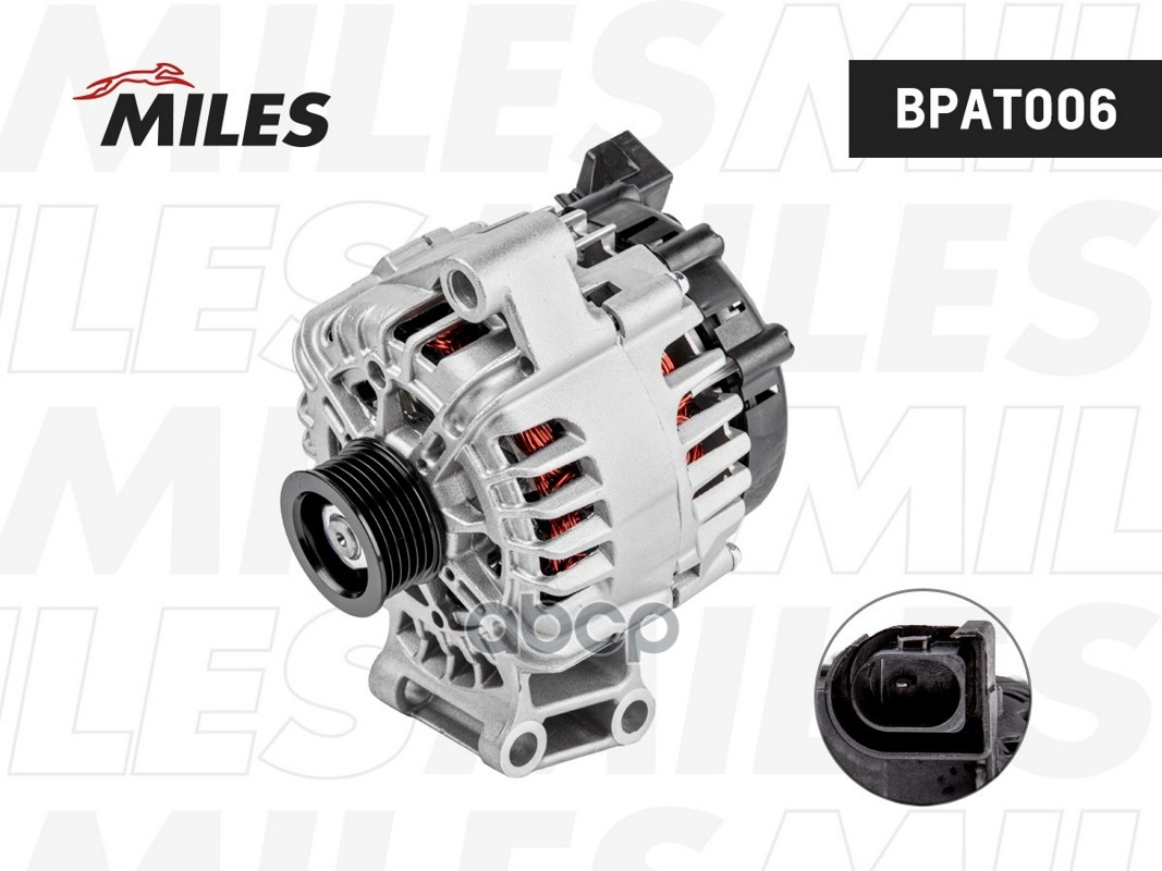 Генератор FORD Focus III 120А 2011- BPAT006 Miles арт. BPAT006