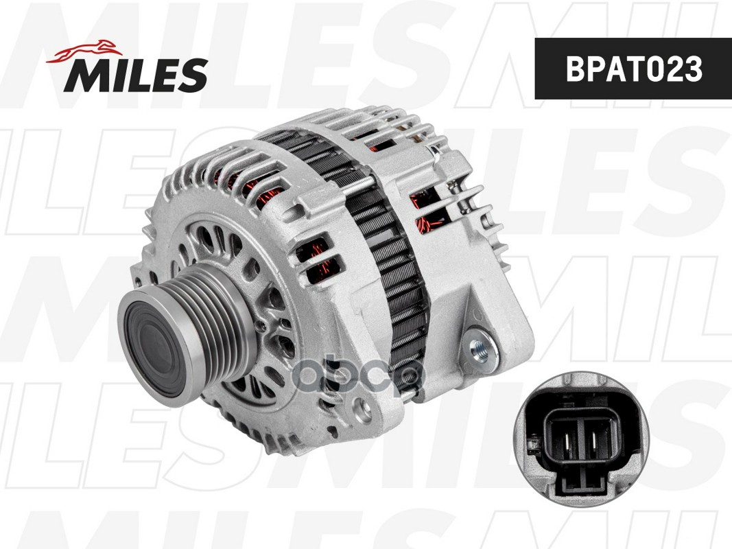 Генератор NISSAN X-Trail II T31 2,0 2,5 2007-2015 X-Trail T30 2,0 2,5 2001- BPAT023 Miles арт. BPAT023