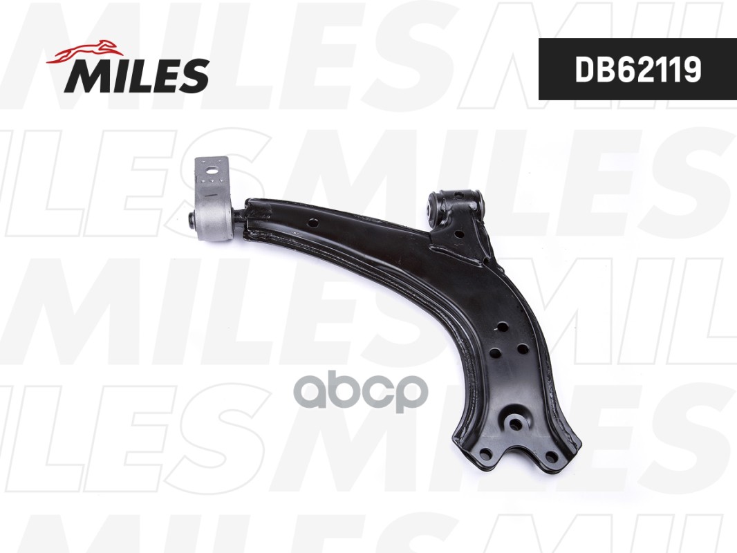 Рычаг передней подвески нижний правый (18mm) PEUGEOT 306/PARTNER/CITROEN BERLINGO (LEMFORDER 1743601) DB62119 Miles арт. DB62119