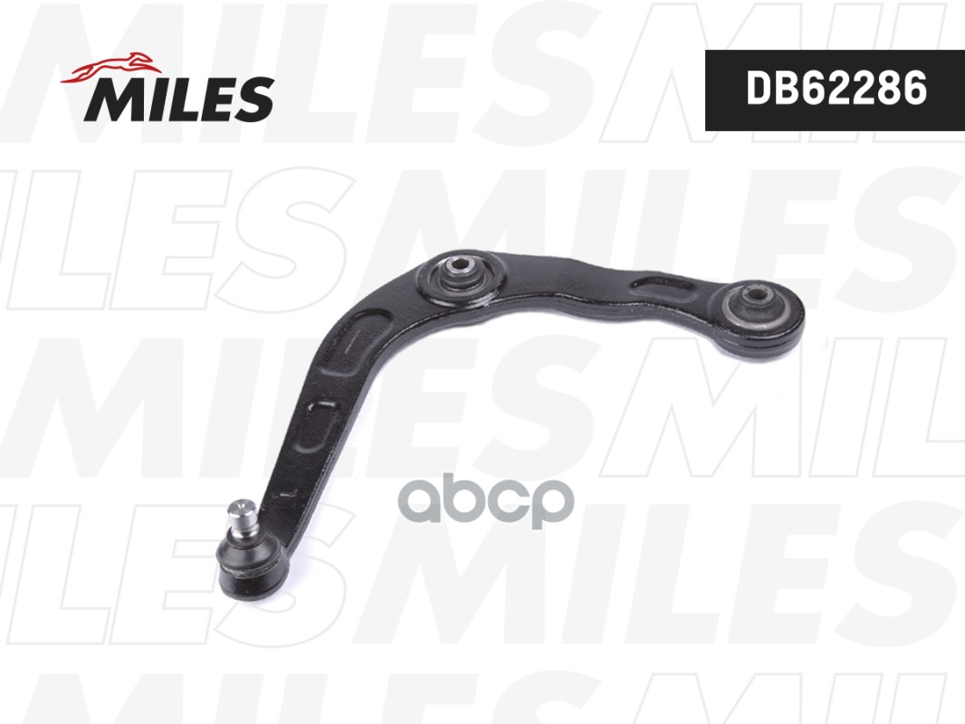 Рычаг передней подвески нижний левый PEUGEOT 206 -09/02 (LEMFORDER 2955501) DB62286 Miles арт. DB62286