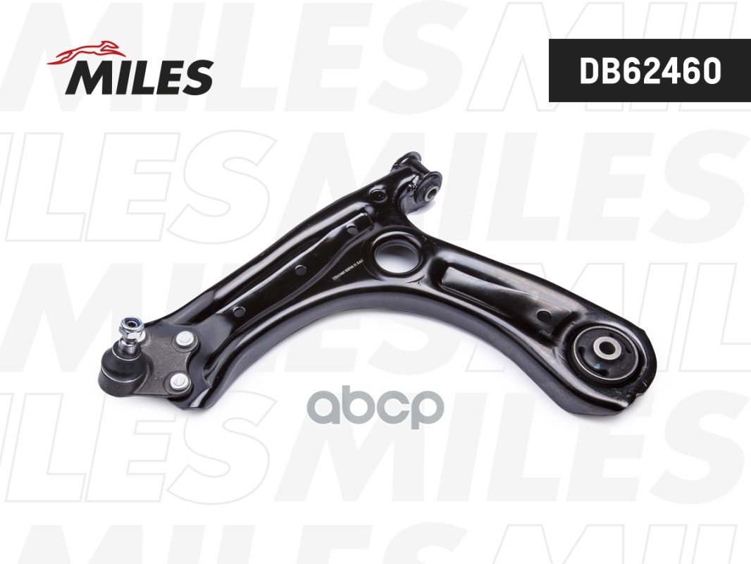 Рычаг передней подвески левый (без шаровой опоры) VW POLO 01-09/SKODA FABIA 07- (LEMFORDER 3670501) DB62460 Miles арт. DB62460