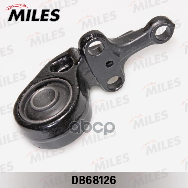 Сайлентблок с кронштейном задний, рычага передней подвески NISSAN ALMERA 00-06. DB68126 Miles арт. DB68126