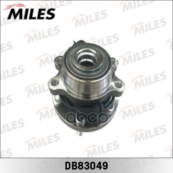 Ступица колеса передняя с подшипником NISSAN PATHFINDER/NAVARA 05- AWD (SKF VKBA6999) DB83049 Miles арт. DB83049