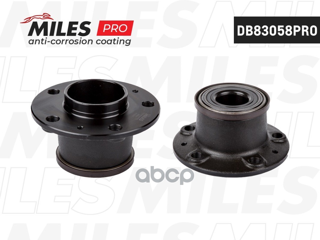 Ступица с подшипником задняя с ABS (серия PRO с антикоррозийным покрытием), CITROEN JUMPER/FIAT DUCATO/PEUGEOT BOXER 06- ,1.8...