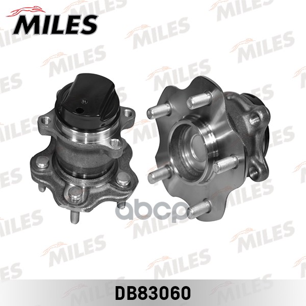 Ступица колеса задняя с подшипником NISSAN QASHQAI I/X-TRAIL T31 07- FWD (SKF VKBA6997) DB83060 Miles арт. DB83060