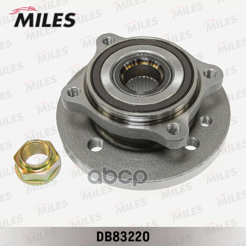 Ступица колеса передняя с подшипником MINI COOPER 01-07 DB83220 Miles арт. DB83220