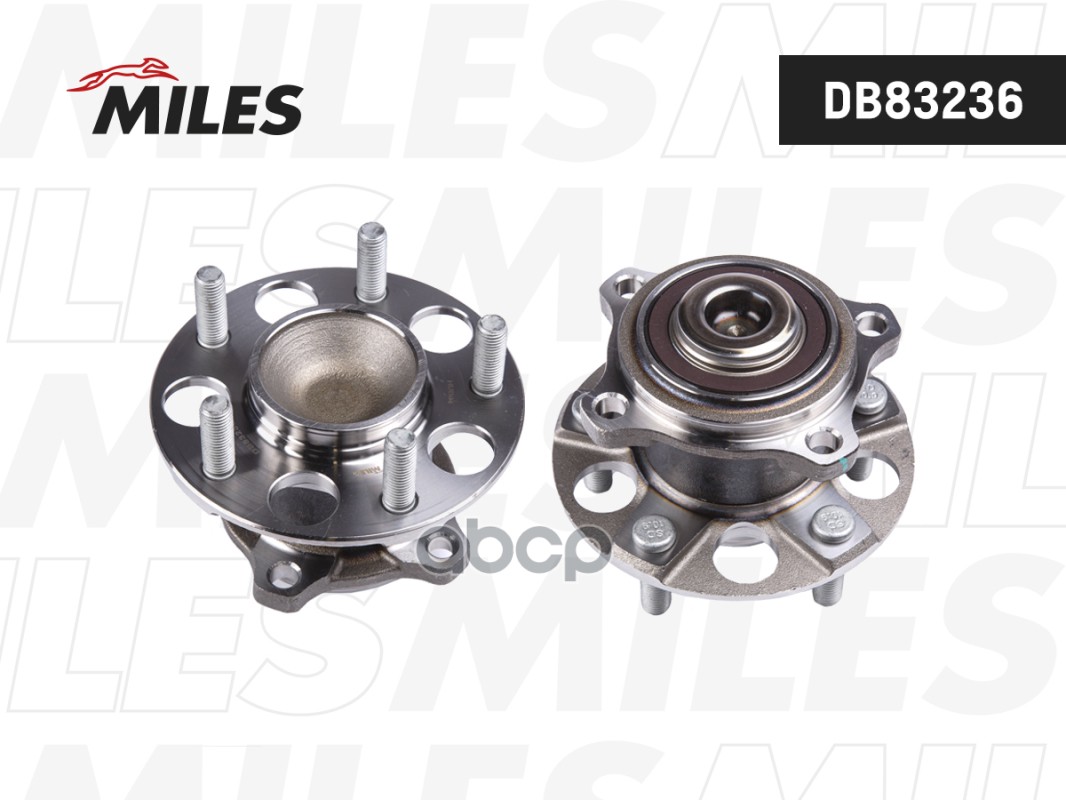Ступица колеса задняя с подшипником с ABS MITSUBISHI GRANDIS II 04- (GSP 9400165) DB83236 Miles арт. DB83236