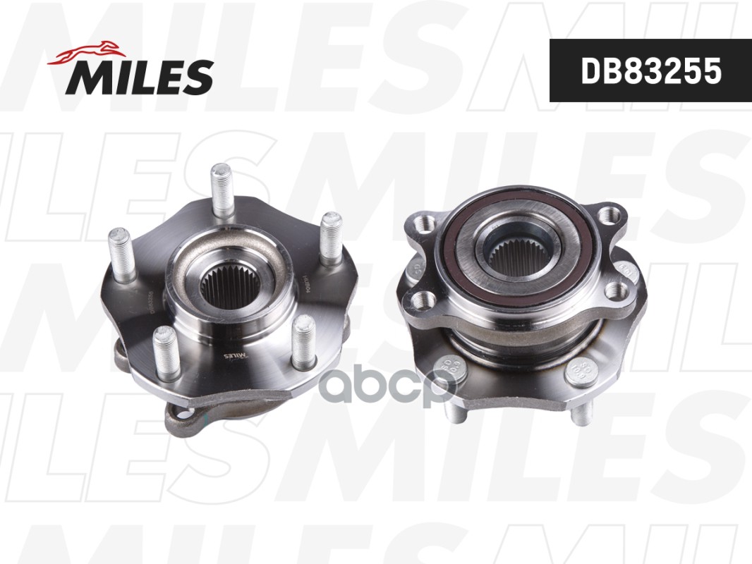 Ступица с подшипником NISSAN QASHQAI/X-TRAIL T32 14- пер.подв. Miles арт. DB83255