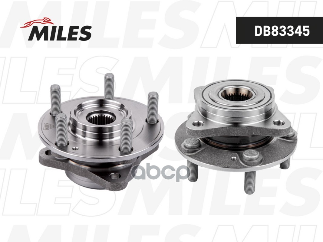Ступица переднего колеса с подшипником JAC S5 рестайл (2019— ) DB83345 Miles арт. DB83345