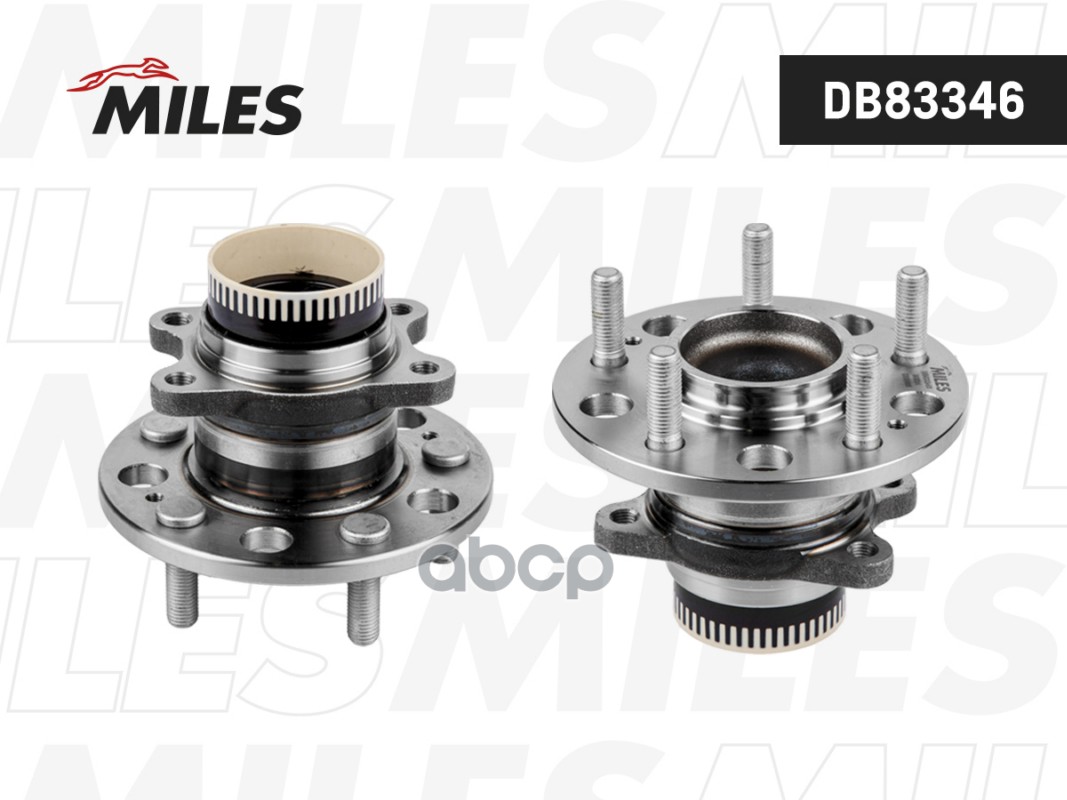 Ступица задняя с подшипником JAC S5 рестайл (2017—2024) DB83346 Miles арт. DB83346