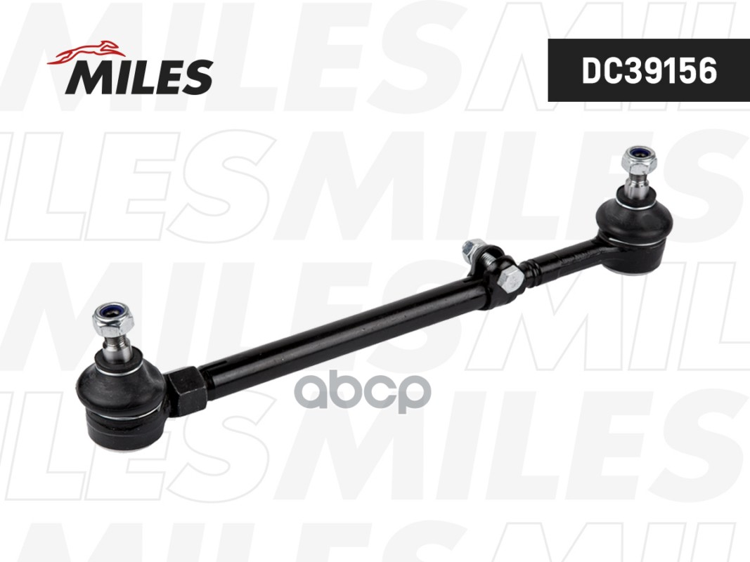 Тяга рулевая левая/правая (в сборе) поперечная MERCEDES BENZ W124 (LEMFORDER 1072502) DC39156 Miles арт. DC39156