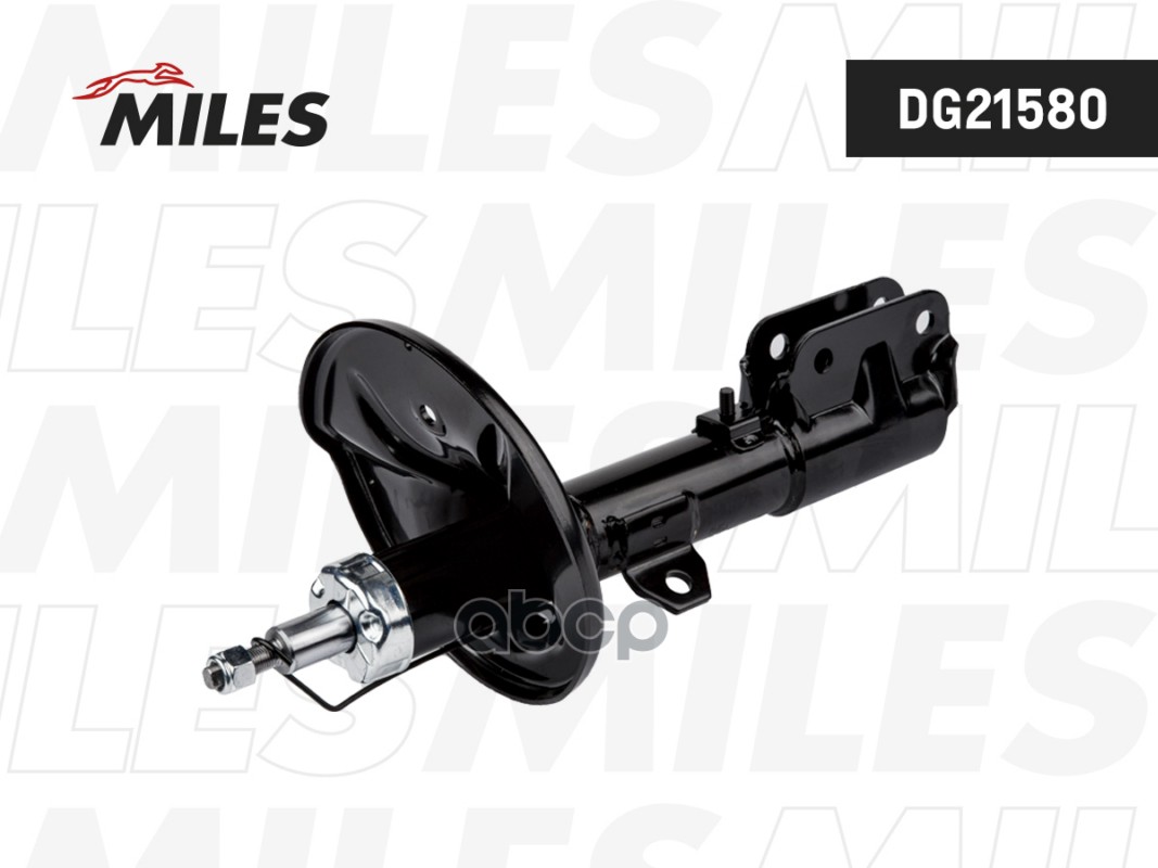 Амортизатор MITSUBISHI GRANDIS 04- пер.прав.газ.с обор.для плох.дорог  DG21580 Miles арт. DG21580