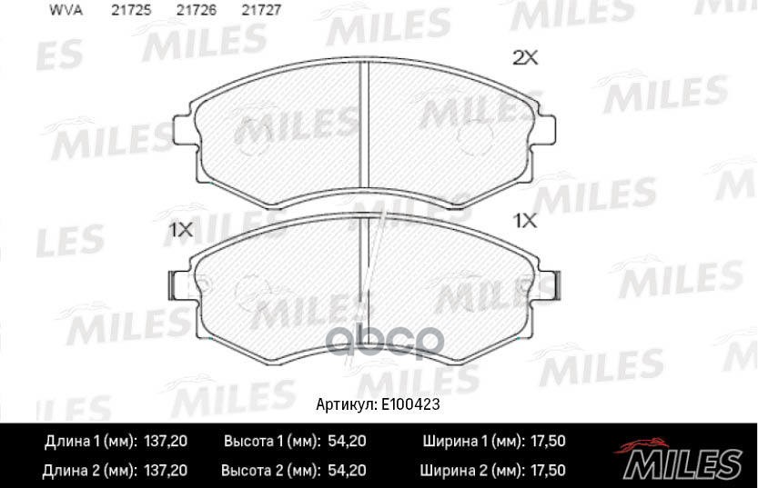 Колодки Тормозные Передние (Смесь Semi-Metallic) Hyundai Elantra/Matrix/Sonata/Ssangyong Rexton/Korando (Trw Gdb895) E100423 ...