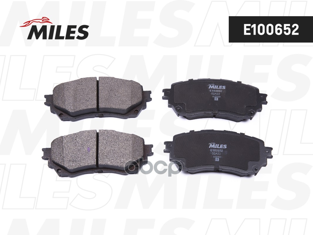 Колодки тормозные передние (Смесь Semi-Metallic) MAZDA 6 12- (TRW GDB3580) E100652 Miles арт. E100652