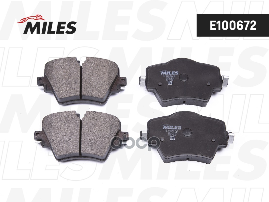 Колодки тормозные BMW X1 F48/ 2 F45/46 передние Miles арт. e100672