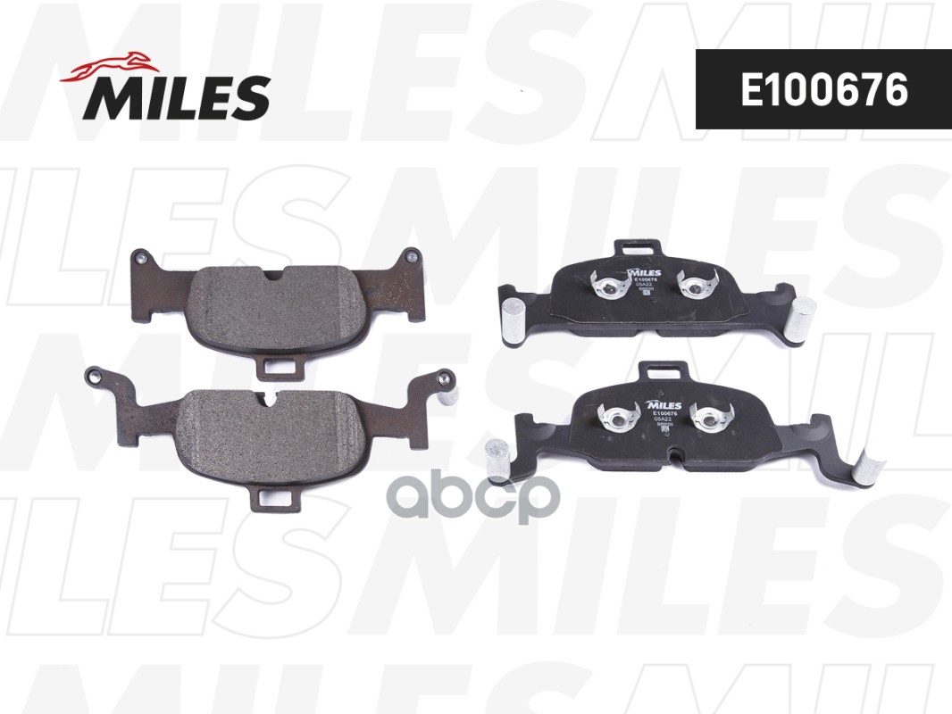 Колодки тормозные передние (Смесь Semi-Metallic) AUDI A4 15-/A5/Q5 16- (TRW GDB2126) E100676 Miles арт. E100676
