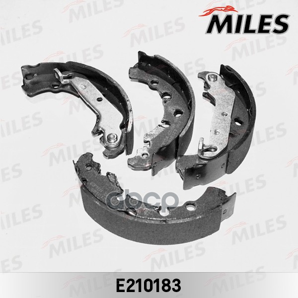 Колодки торм.бар.FORD FIESTA 1.25-1.8D 95-/FUSION 1.25-1.6D 00-/MAZDA 2 03- Miles арт. E210183