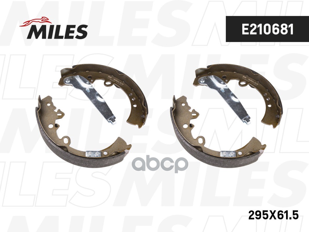 Колодки барабанные TOYOTA HILUX 05- (TRW GS7811) E210681 Miles арт. E210681