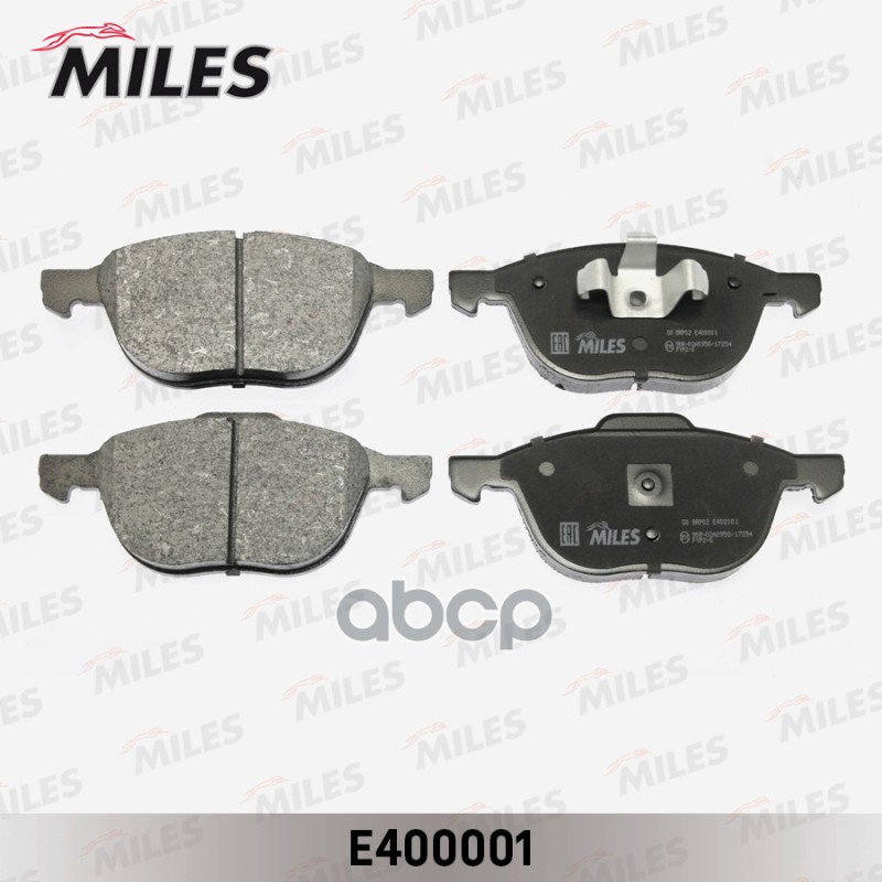 Колодки тормозные передние (без датчика) (Смесь Low-Metallic) FORD FOCUS II 04-/III 10-/MAZDA 3 03-/ VOLVO S40 04- (TRW GDB15...