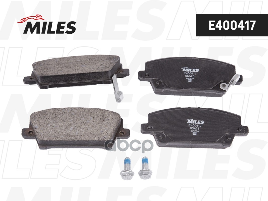 Колодки тормозные HONDA CIVIC Hatchback 05- передние Miles арт. e400417
