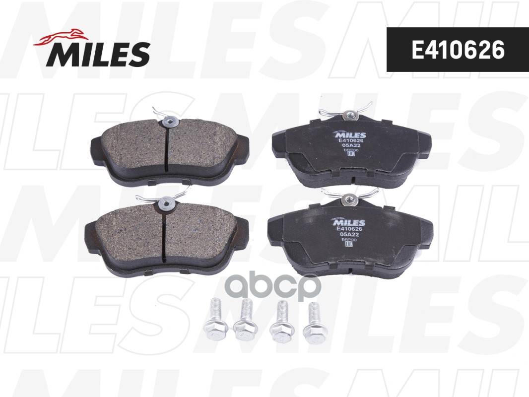 Колодки тормозные задние (Смесь Low-Metallic) CITROEN JUMPY/FIAT SCUDO/PEUGEOT EXPERT 07- (TRW GDB1740) E410626 Miles арт. E4...