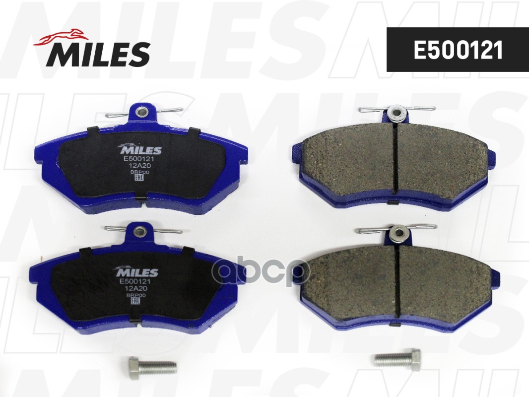 Колодки тормозные передние (Смесь CERAMIC серия PRO) VOLKSWAGEN G3 2.0/1.9D/PASSAT 2.0 92-97 (TRW GDB1048) E500121 Miles арт....