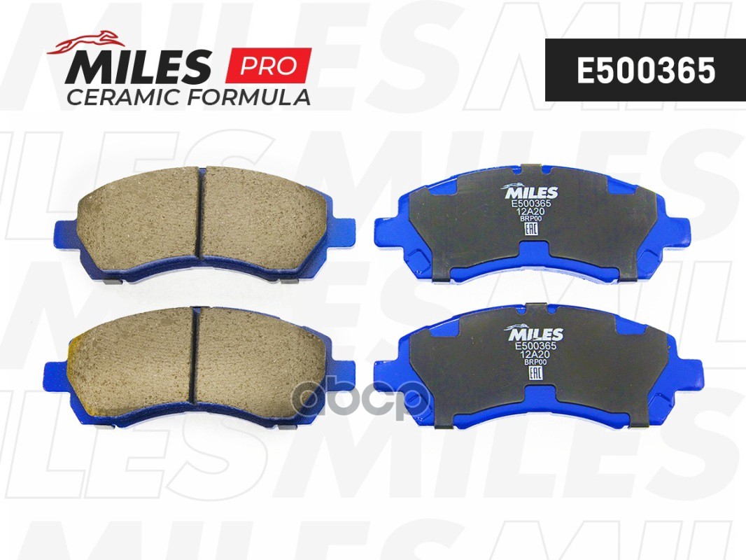 Колодки тормозные передние (Смесь CERAMIC серия PRO) SUBARU IMPREZA 1.6-2.0 92-/LEGACY 2.0-2.5 92-00 (TRW GDB3205) E500365 Mi...