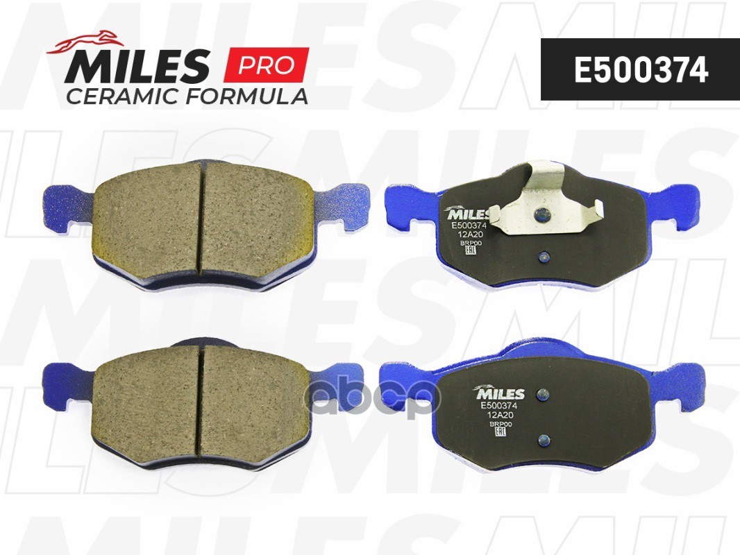 Колодки тормозные передние (Смесь CERAMIC серия PRO) FORD MAVERICK 03/MAZDA TRIBUTE 00 (TRW GDB1497) E500374 Miles арт. E500374