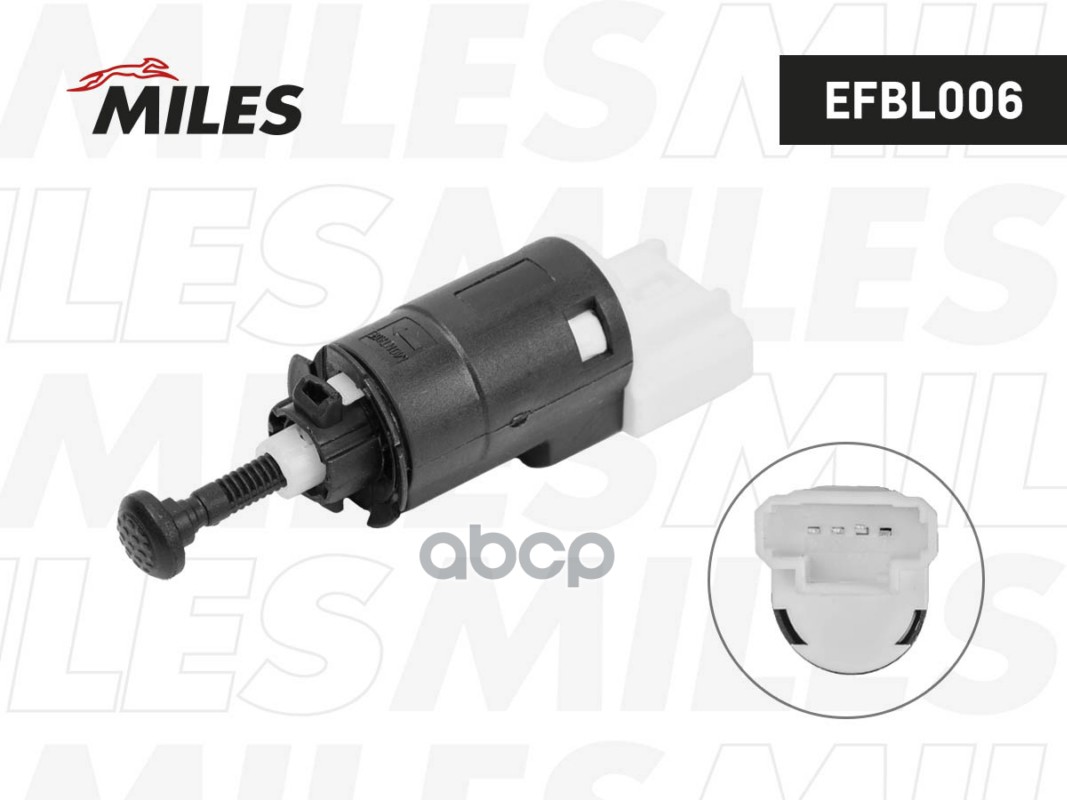 Датчик стоп-сигнала RENAULT KANGOO II 2008- MEGANE II 2002-2009 MASTER III 2010- EFBL006 Miles арт. EFBL006