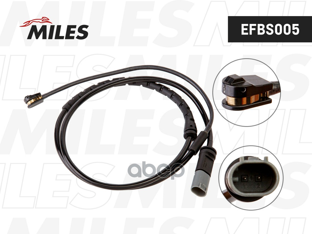 Датчик износа торм.колодок BMW E70/E71/F15 зад.подв. (TRW GIC267) EFBS005 Miles арт. EFBS005