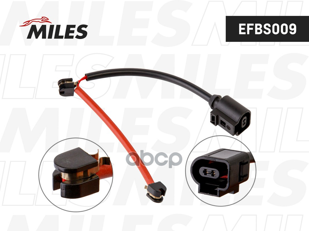 Датчик износа торм.колодок VW TOUAREG/CAYENNE зад. EFBS009 Miles арт. EFBS009