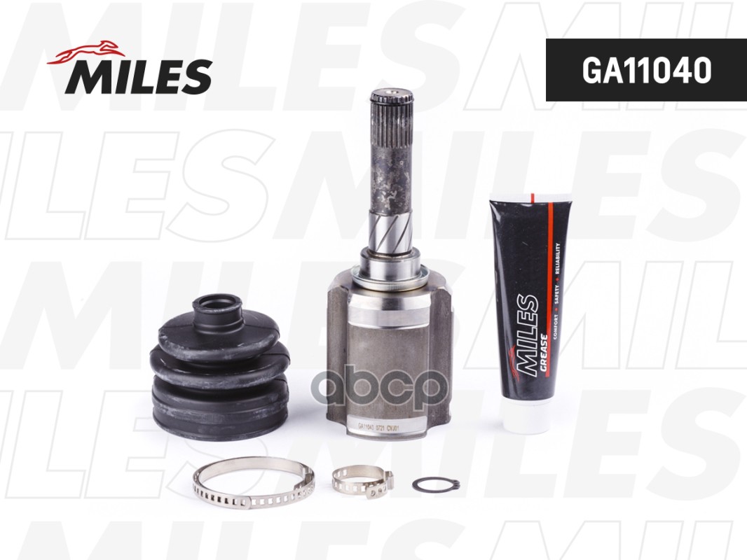 ШРУС внутренний левый передний NISSAN QASHQAI I/X-TRAIL T31 07- GA11040 Miles арт. GA11040