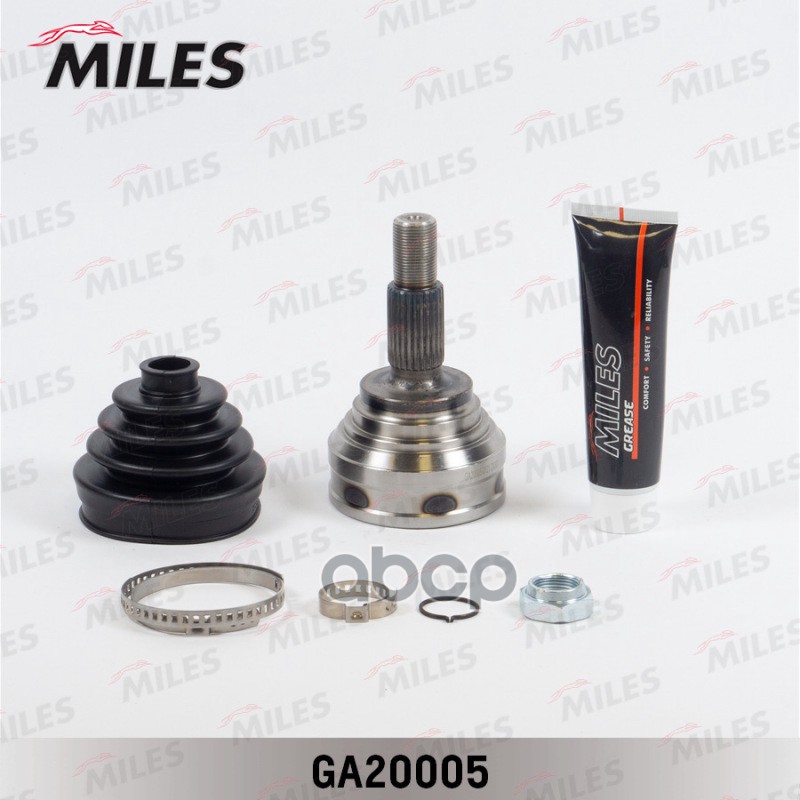ШРУС наружный AUDI 100/200/80 1.6-2.3 77-91 (GKN 302149) GA20005 Miles арт. GA20005