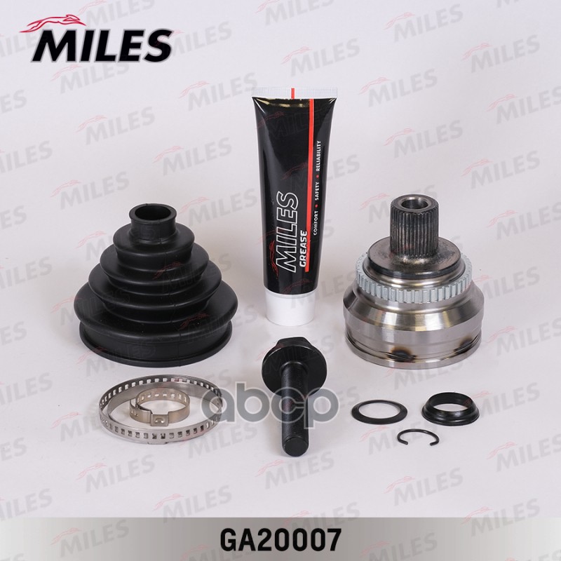 ШРУС наружный AUDI 100/80/A6/V8 2.5D-4.2 88-97 (GKN 300855) GA20007 Miles арт. GA20007