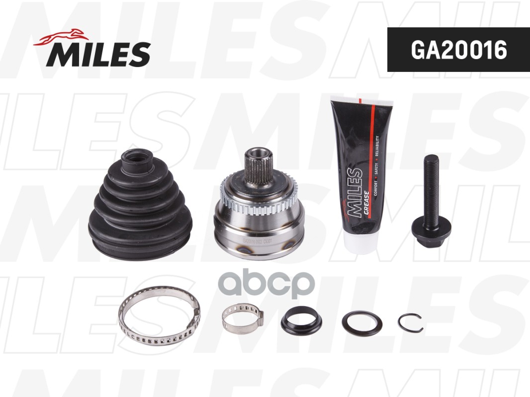ШРУС наружный AUDI 80/A4 1.6-2.8 86-01 (с ABS) (GSP 803026) GA20016 Miles арт. GA20016