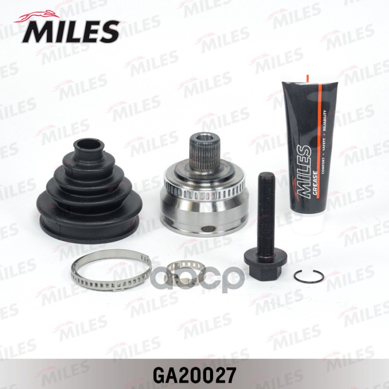 ШРУС наружный AUDI A4 1.6-2.0 00- (с ABS) (GKN 304331) GA20027 Miles арт. GA20027
