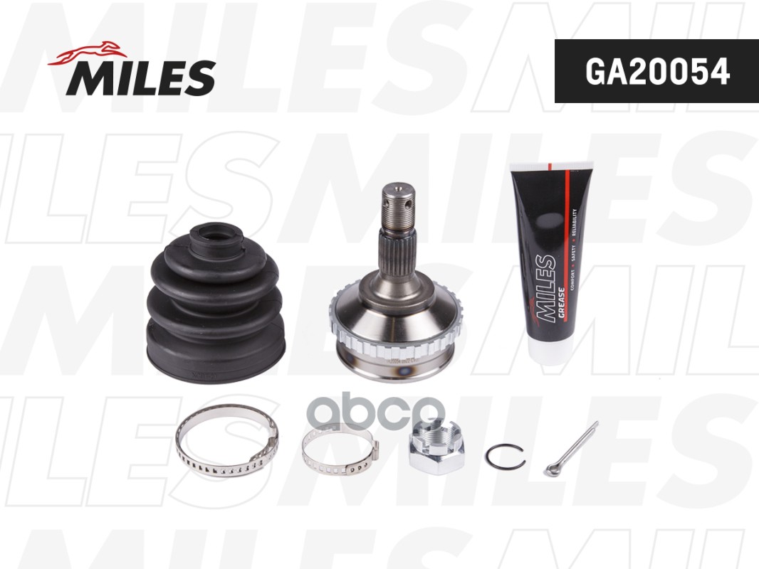 ШРУС наружный CITROEN BERLINGO/PEUGEOT PARTNER 1.8-2.0 96- (с ABS) (GSP 810020) GA20054 Miles арт. GA20054