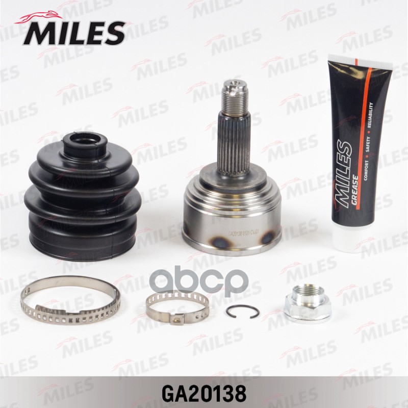 ШРУС наружный HONDA CIVIC 1.3-1.6 91-95 (GKN 301986) GA20138 Miles арт. GA20138