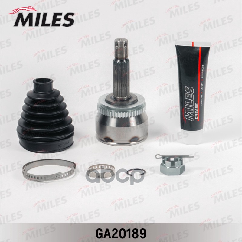 ШРУС наружный KIA RIO 1.5 05- (с ABS) (GSP 827068) GA20189 Miles арт. GA20189