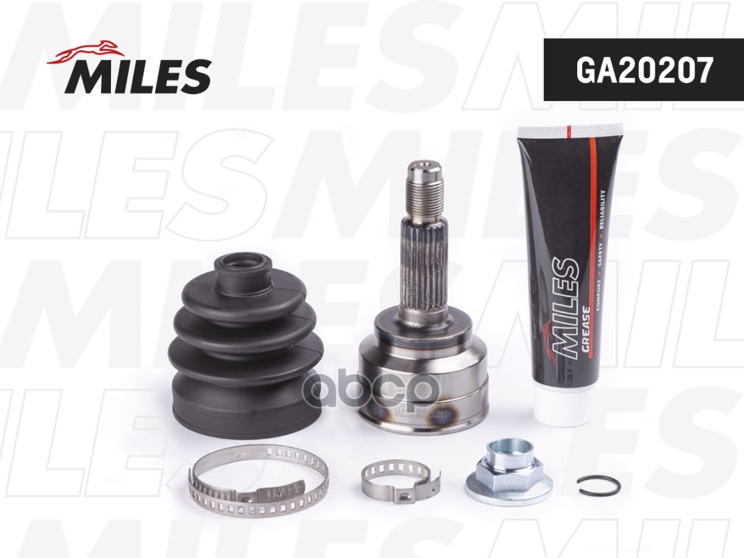 ШРУС наружный MAZDA 121/KIA PRIDE 1.1/1.3 90-96 (GKN 302982) GA20207 Miles арт. GA20207