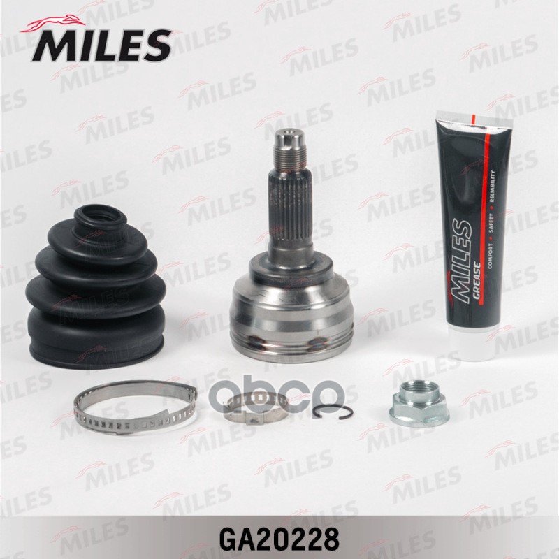 ШРУС наружный MAZDA 626 1.8/2.0 97-02 (GKN 303371) GA20228 Miles арт. GA20228