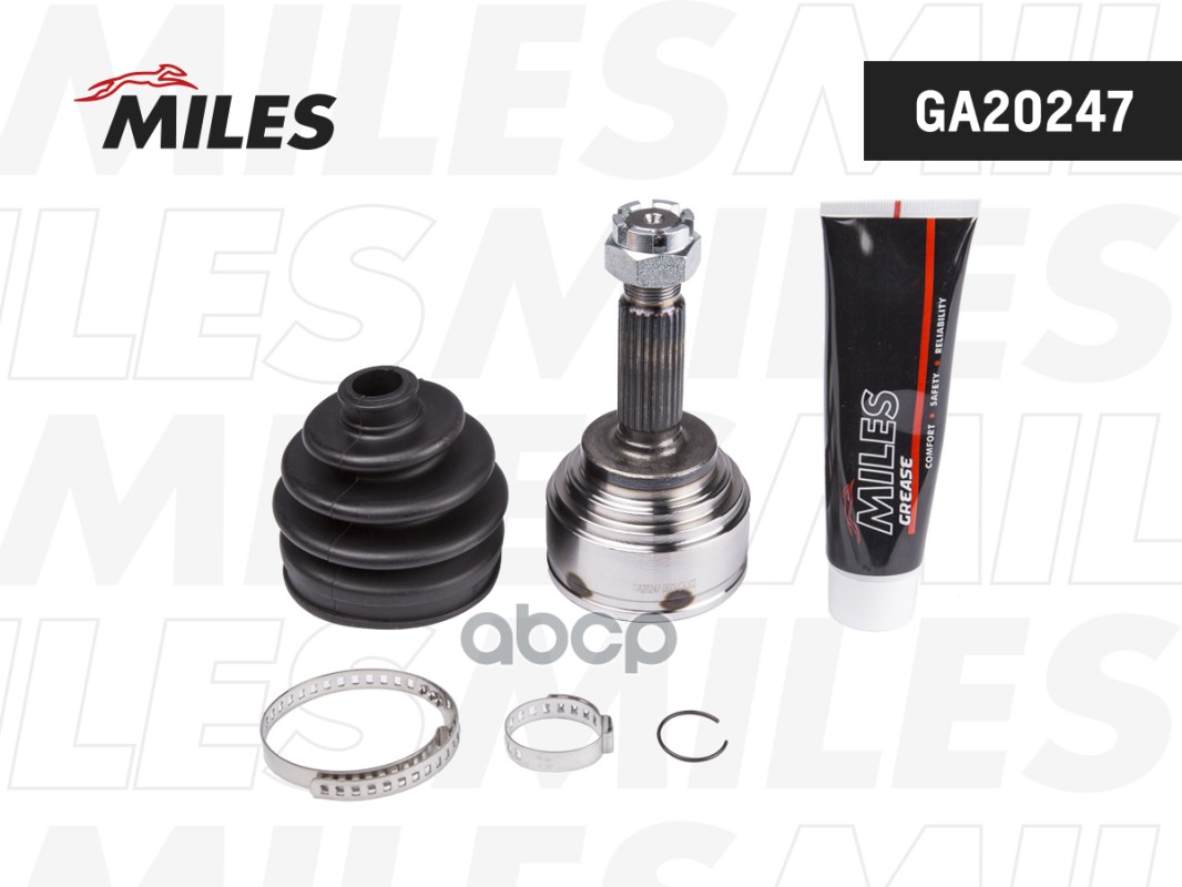 ШРУС наружный MITSUBISHI CARISMA 1.6-1.8 95-06 (GSP 839098) GA20247 Miles арт. GA20247