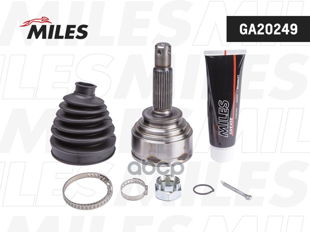 ШРУС наружный MITSUBISHI CARISMA 1.6-1.9TD 96-06 (GKN 303527) GA20249 Miles арт. GA20249