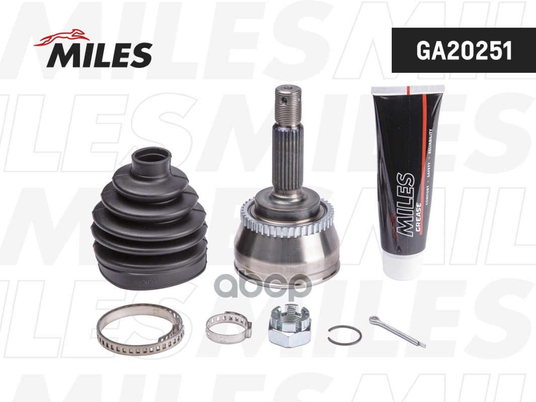 ШРУС наружный MITSUBISHI CARISMA/GALANT 1.8-2.0 95-06 (с ABS) (GSP 839017) GA20251 Miles арт. GA20251