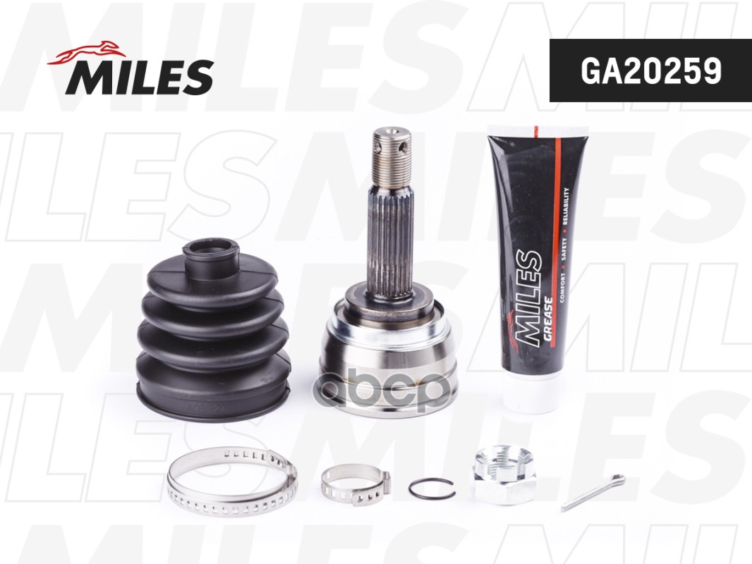 ШРУС наружный MITSUBISHI COLT/LANCER 1.2-1.8 80-92 (GKN 302073) GA20259 Miles арт. GA20259