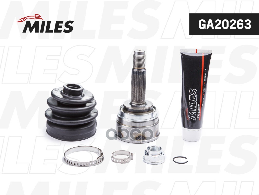 ШРУС наружный MITSUBISHI GALANT/COLT/LANCER 1.3/1.8 87-96 (GKN 301982) GA20263 Miles арт. GA20263